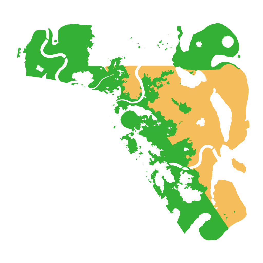 Biome Rust Map: Procedural Map, Size: 4000, Seed: 156126447