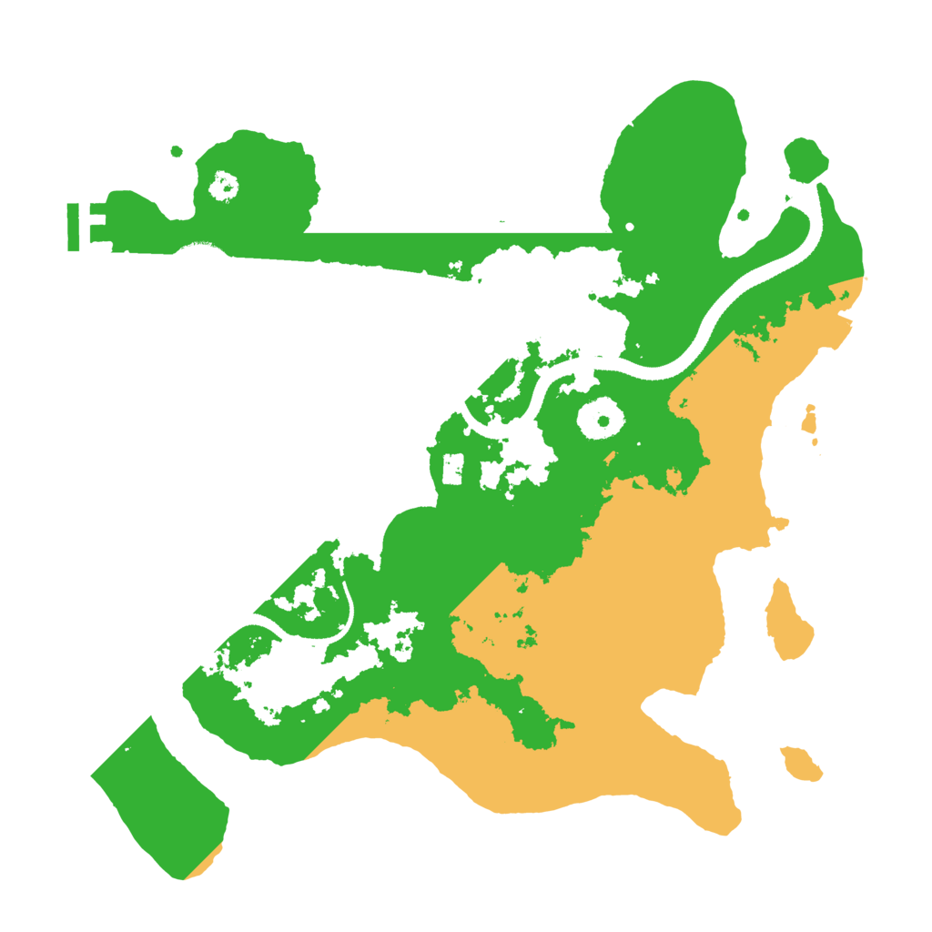 Biome Rust Map: Procedural Map, Size: 3210, Seed: 3210