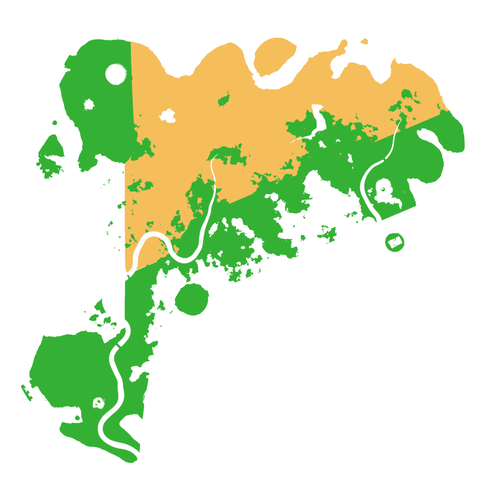 Biome Rust Map: Procedural Map, Size: 4250, Seed: 1911178099