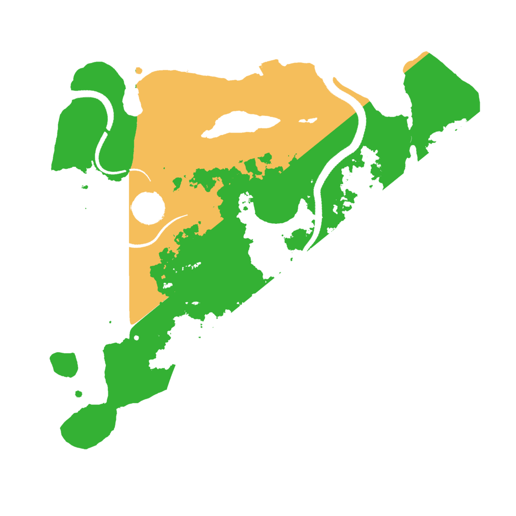 Biome Rust Map: Procedural Map, Size: 3000, Seed: 9334