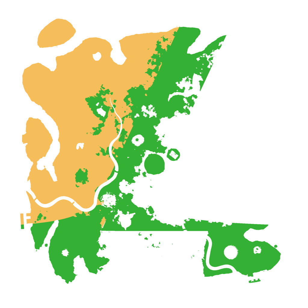 Biome Rust Map: Procedural Map, Size: 4000, Seed: 234897621