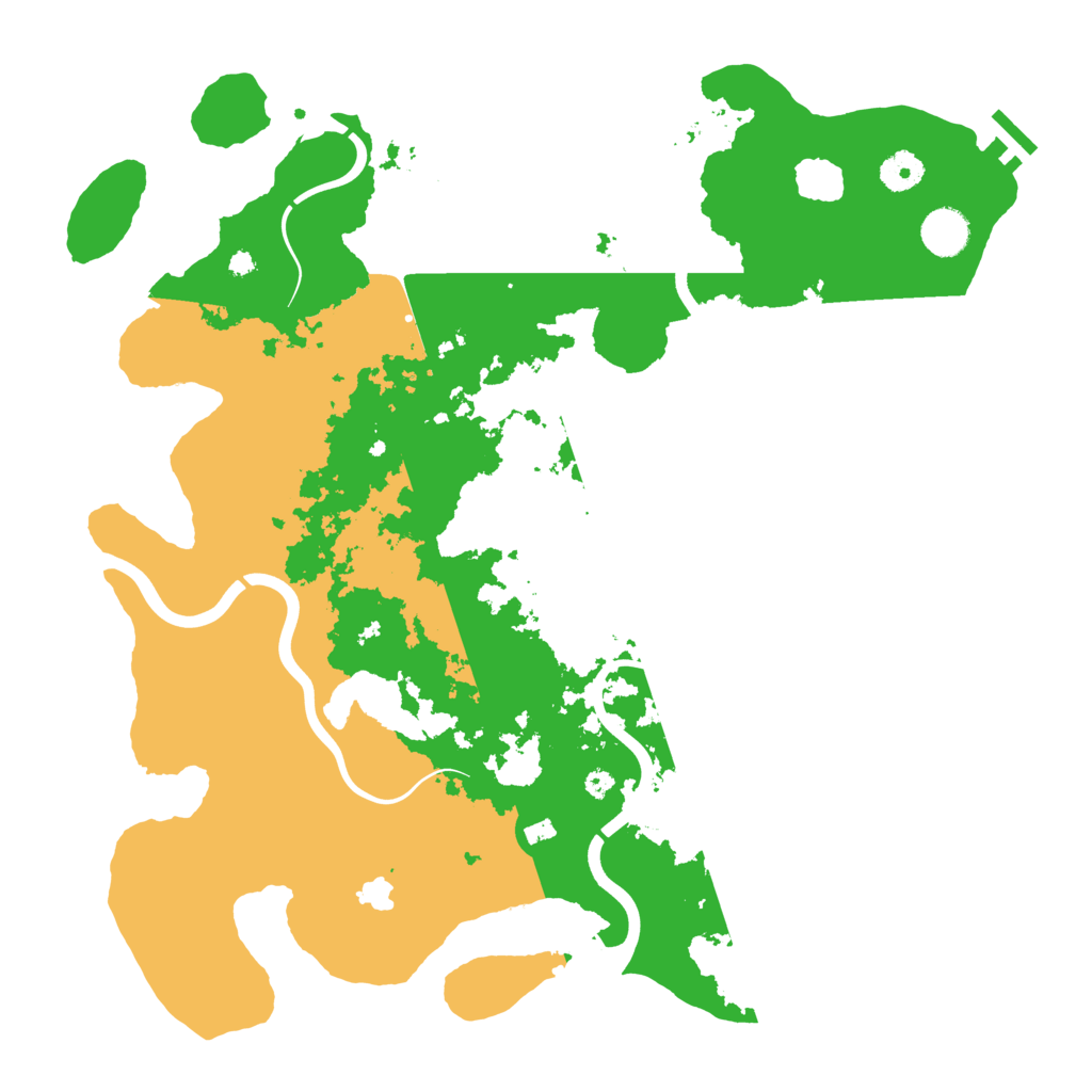 Biome Rust Map: Procedural Map, Size: 4000, Seed: 1855612495