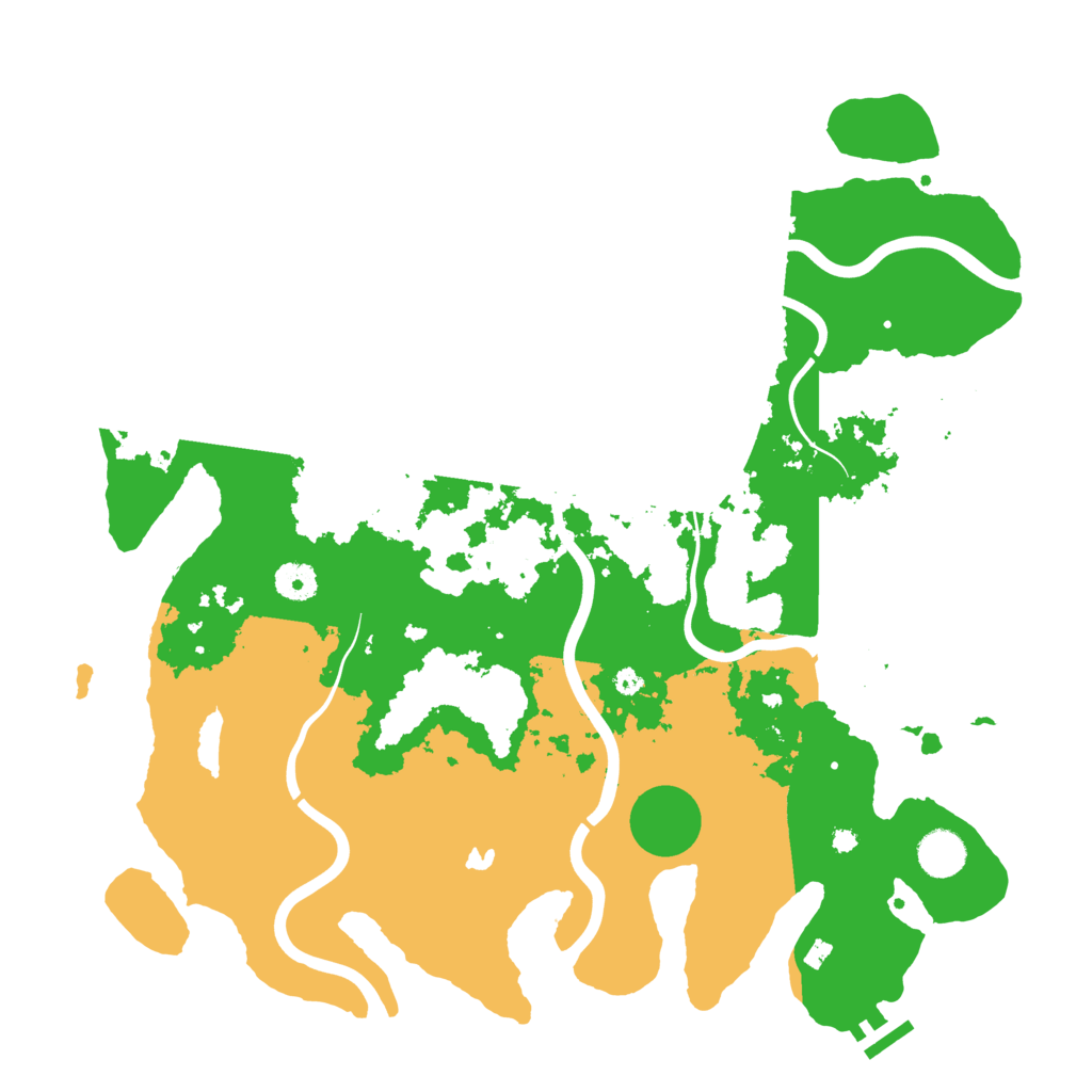 Biome Rust Map: Procedural Map, Size: 4050, Seed: 641198058