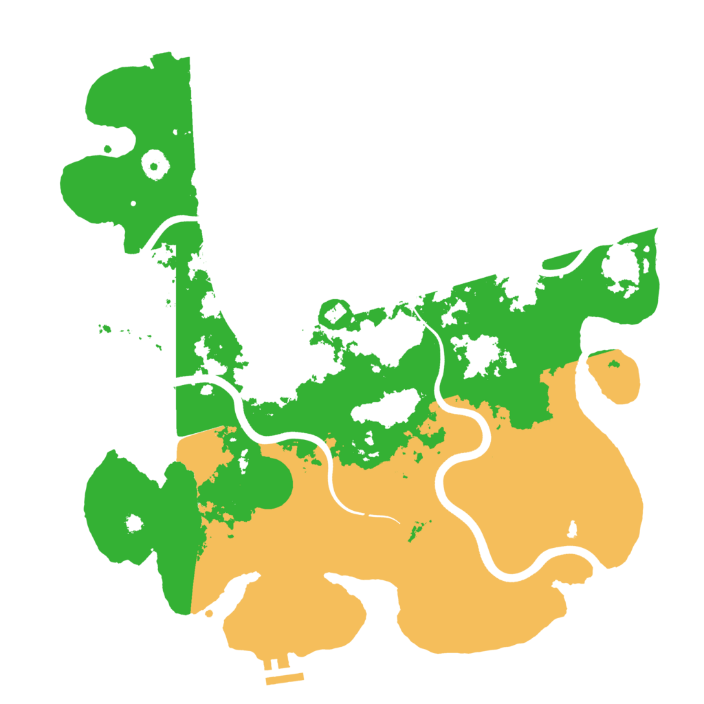 Biome Rust Map: Procedural Map, Size: 3750, Seed: 754893672