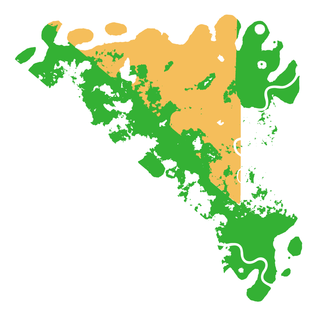 Biome Rust Map: Procedural Map, Size: 5500, Seed: 60