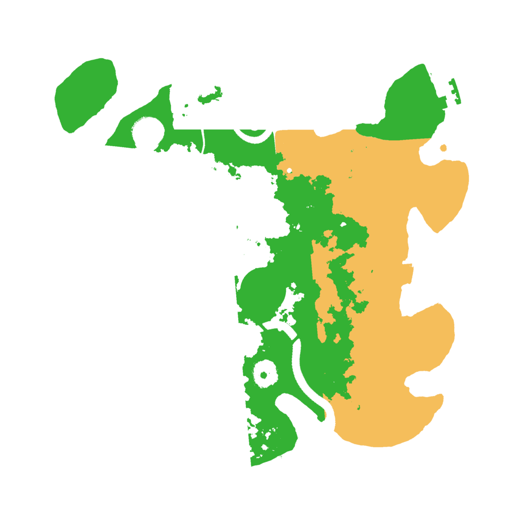 Biome Rust Map: Procedural Map, Size: 3000, Seed: 1919753535