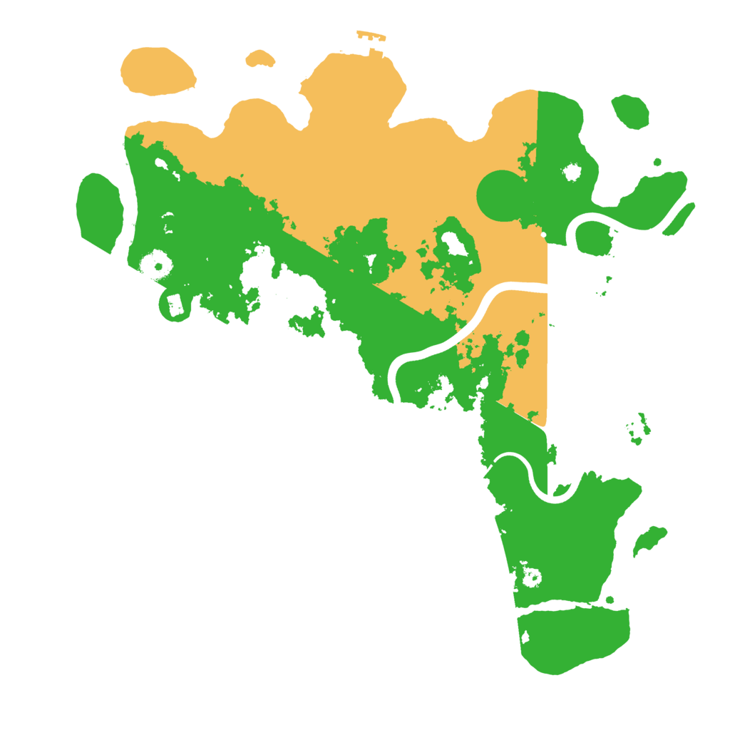 Biome Rust Map: Procedural Map, Size: 3750, Seed: 2111576182