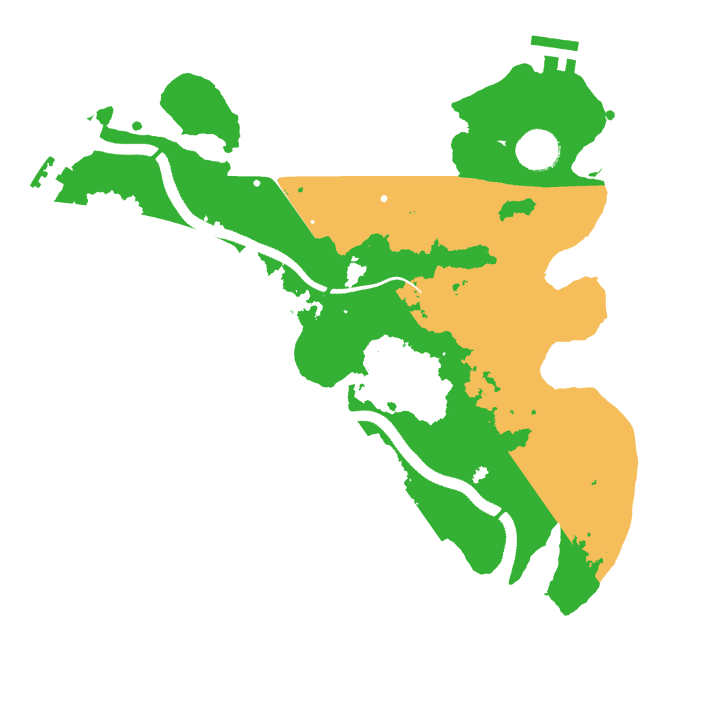 Biome Rust Map: Procedural Map, Size: 3000, Seed: 798143