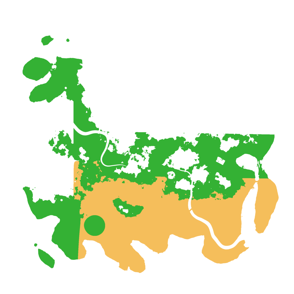 Biome Rust Map: Procedural Map, Size: 3750, Seed: 1498113915