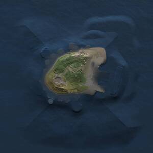 Thumbnail Rust Map: Procedural Map, Size: 1000, Seed: 314159, 2 Monuments