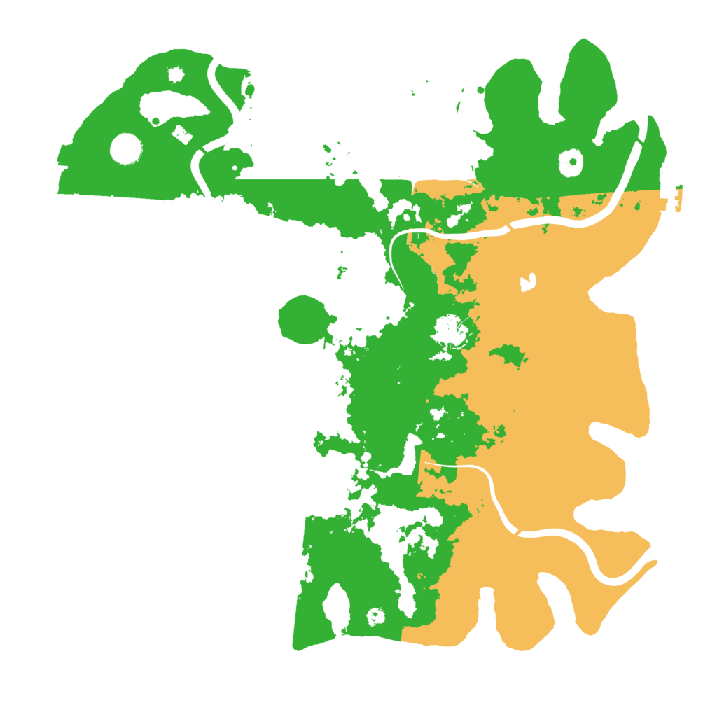 Biome Rust Map: Procedural Map, Size: 4000, Seed: 575327578