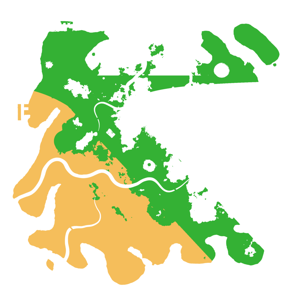 Biome Rust Map: Procedural Map, Size: 3750, Seed: 789851302