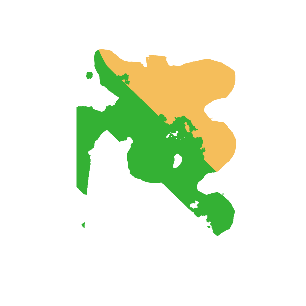 Biome Rust Map: Procedural Map, Size: 1742, Seed: 494154691