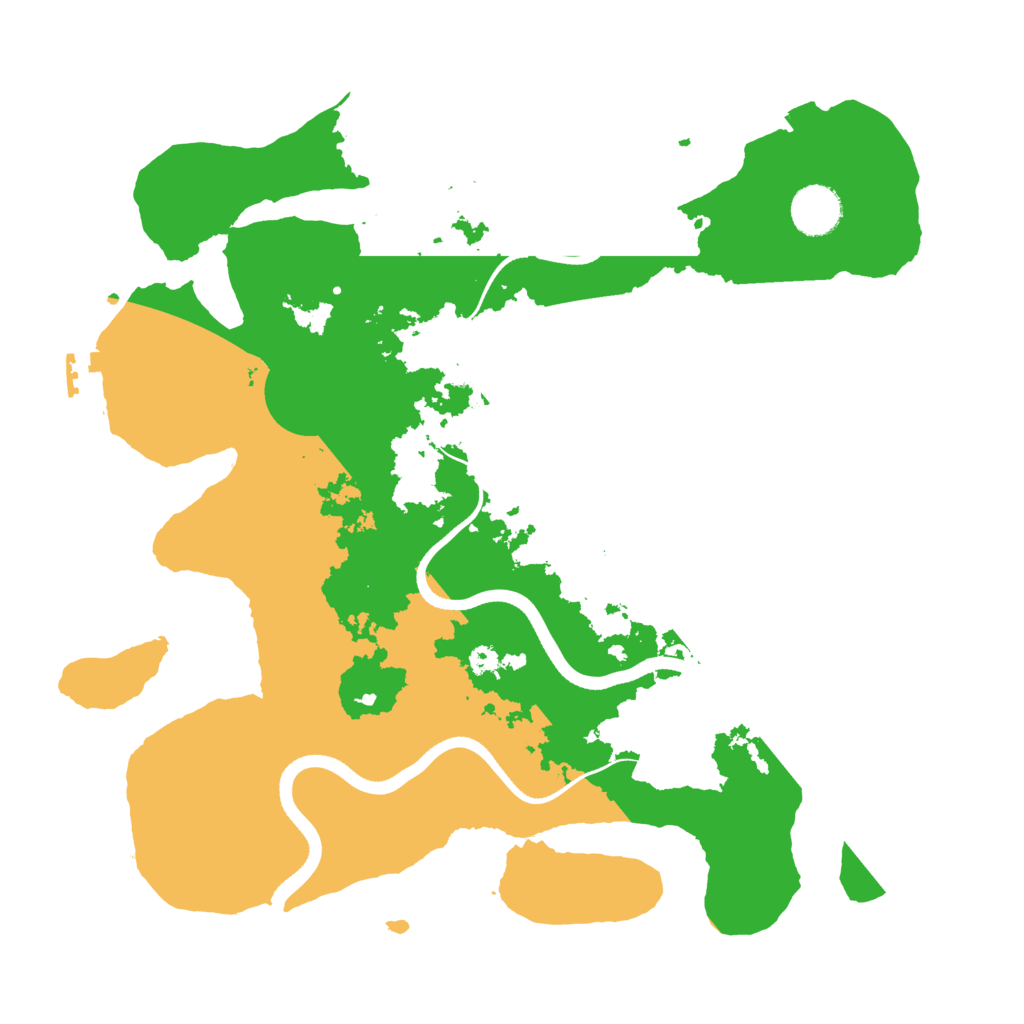 Biome Rust Map: Procedural Map, Size: 3575, Seed: 1337