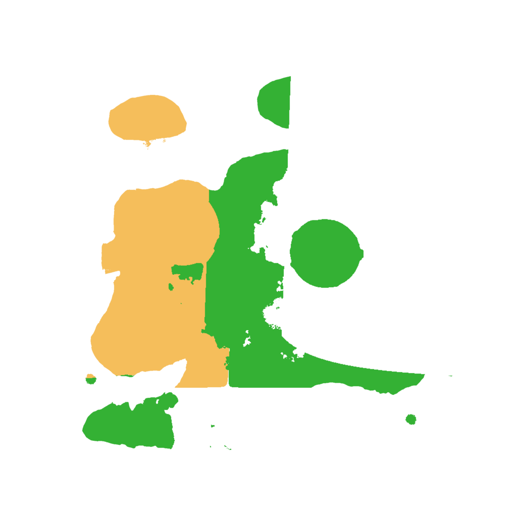 Biome Rust Map: Procedural Map, Size: 2000, Seed: 2013895590