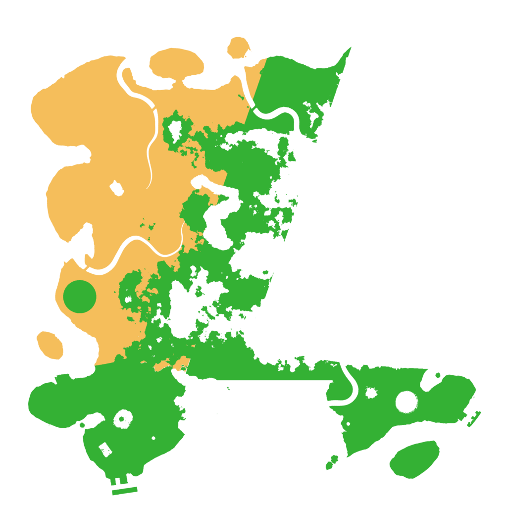 Biome Rust Map: Procedural Map, Size: 4050, Seed: 748392615