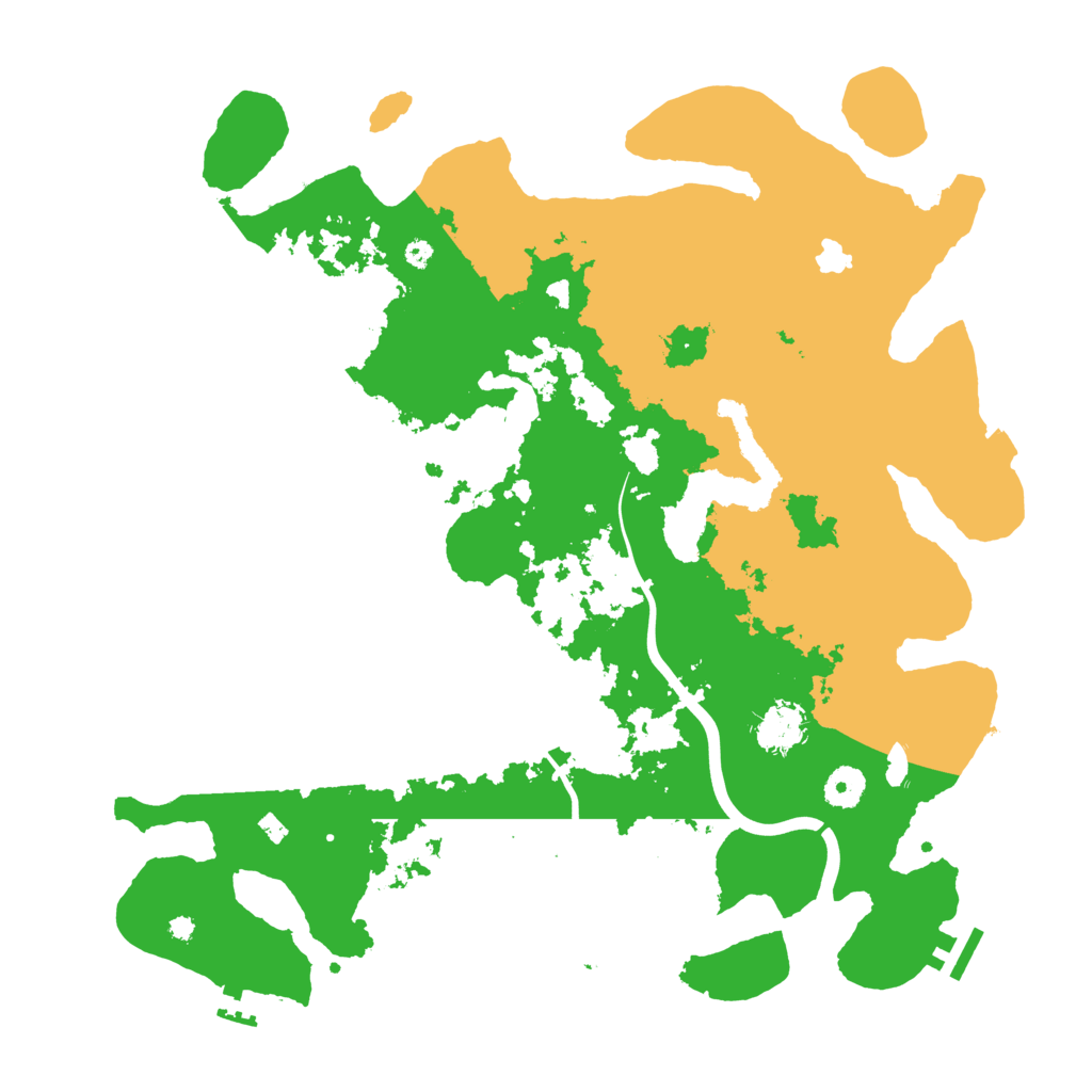 Biome Rust Map: Procedural Map, Size: 4000, Seed: 1692120958
