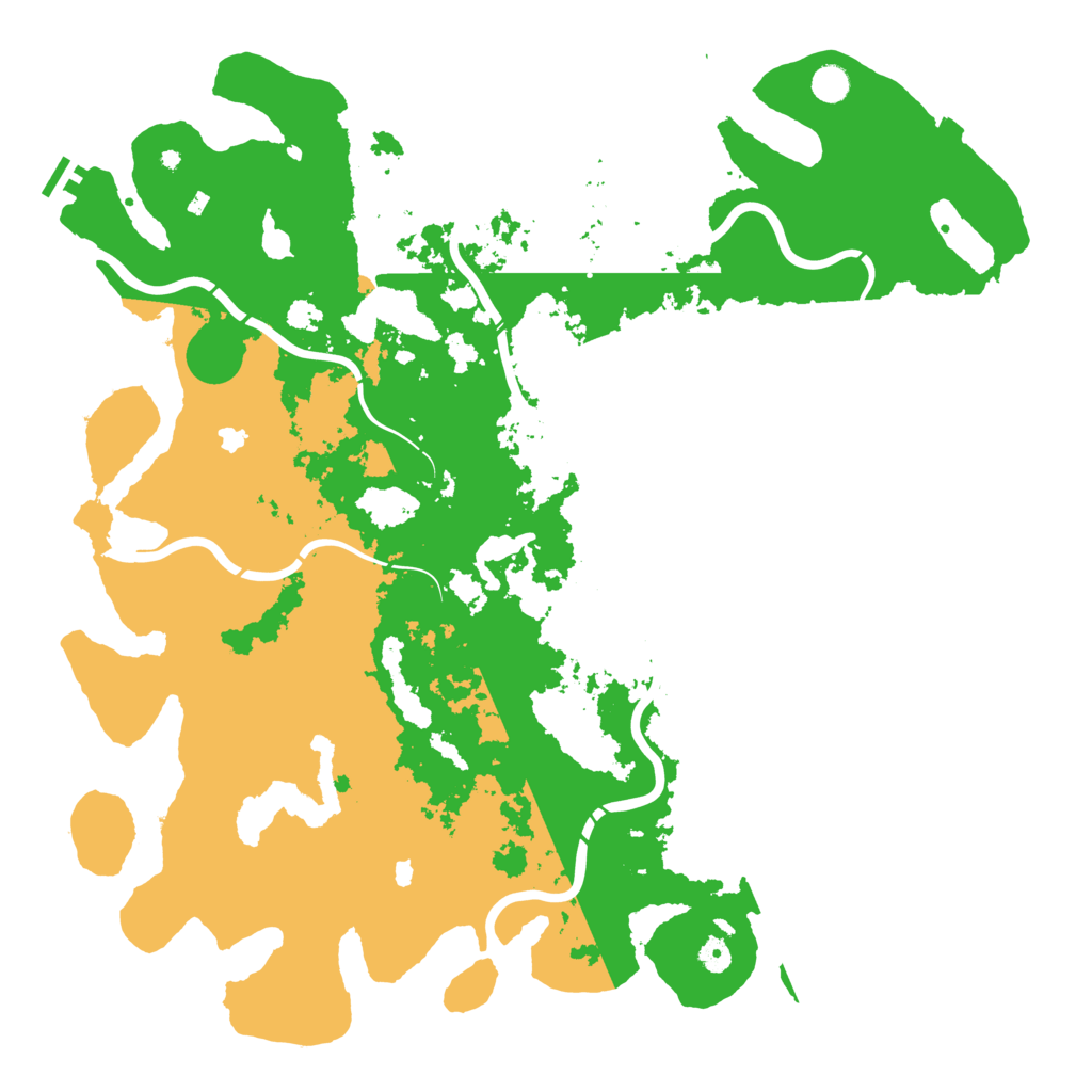 Biome Rust Map: Procedural Map, Size: 5100, Seed: 1943542935