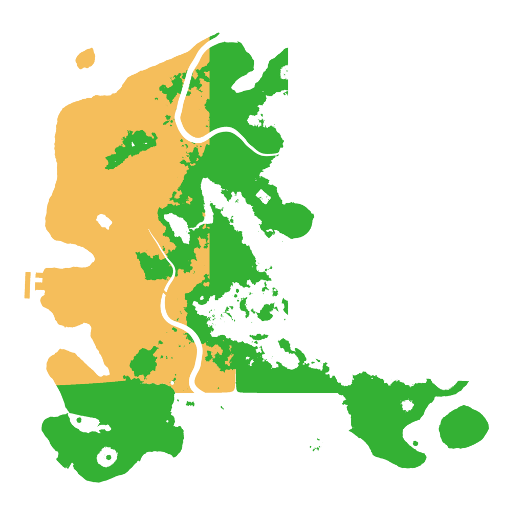 Biome Rust Map: Procedural Map, Size: 4000, Seed: 231602178