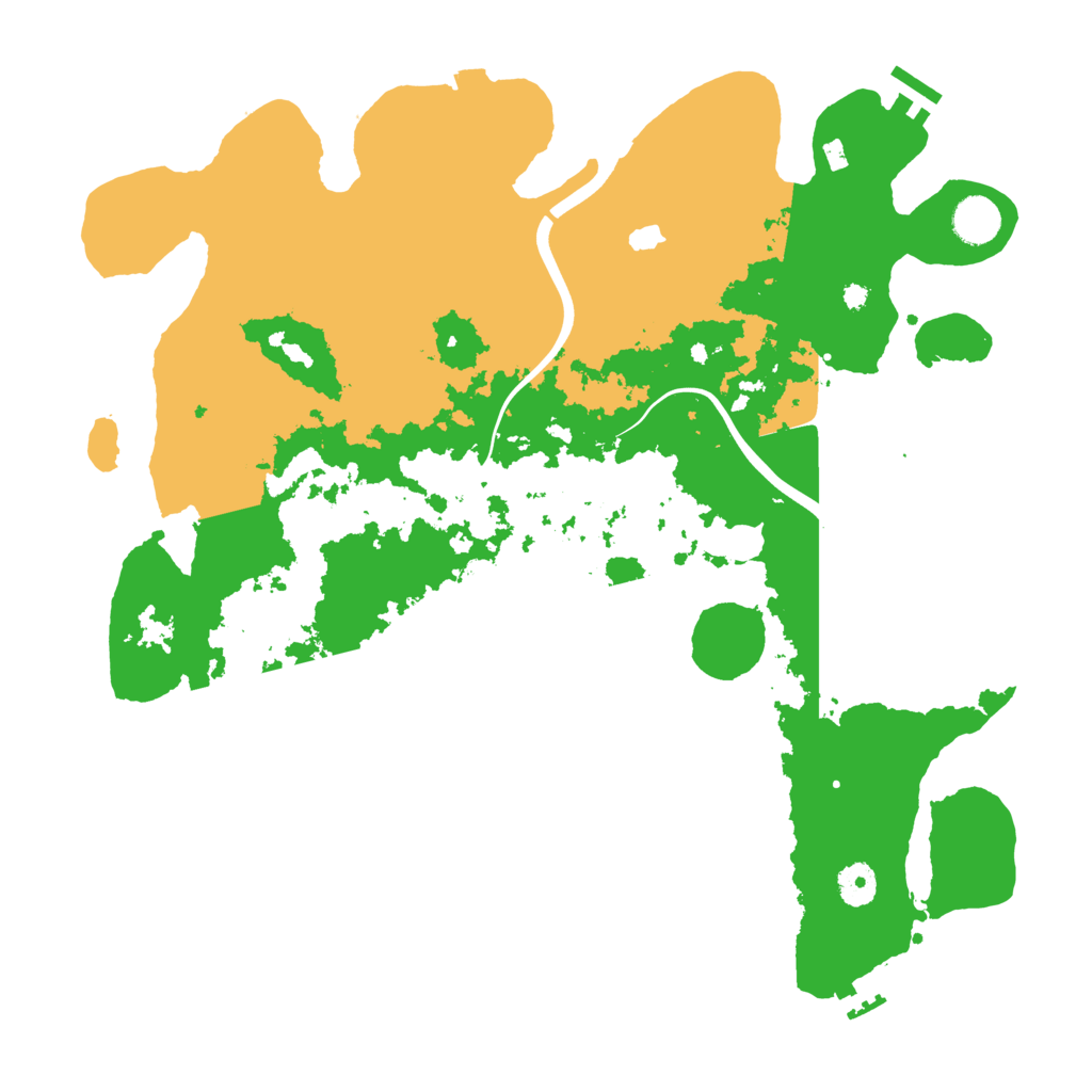 Biome Rust Map: Procedural Map, Size: 4000, Seed: 32432