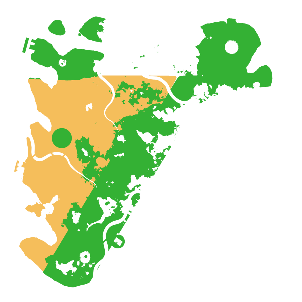 Biome Rust Map: Procedural Map, Size: 4000, Seed: 1777075315