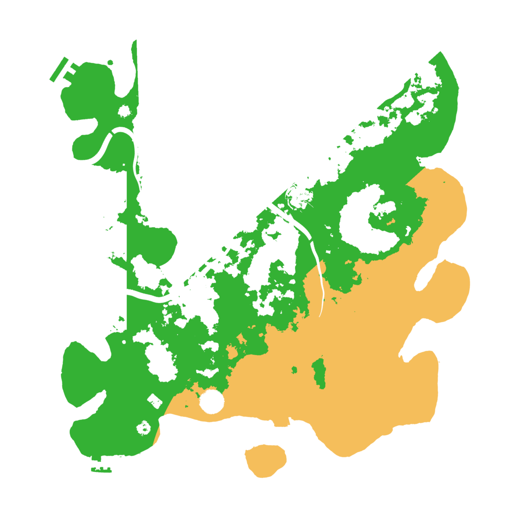 Biome Rust Map: Procedural Map, Size: 3750, Seed: 2091797902