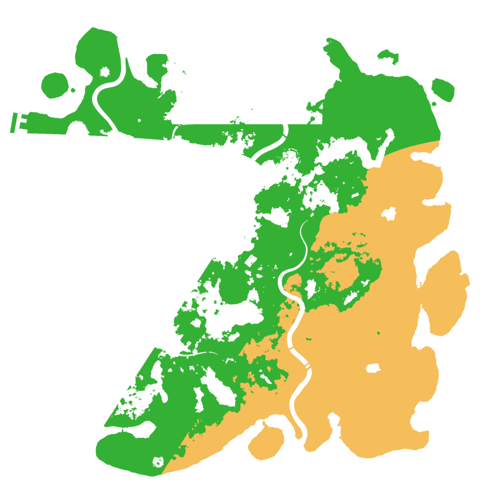 Biome Rust Map: Procedural Map, Size: 4500, Seed: 1723220783