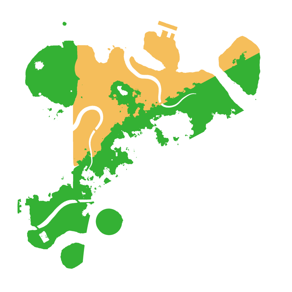 Biome Rust Map: Procedural Map, Size: 3001, Seed: 481981