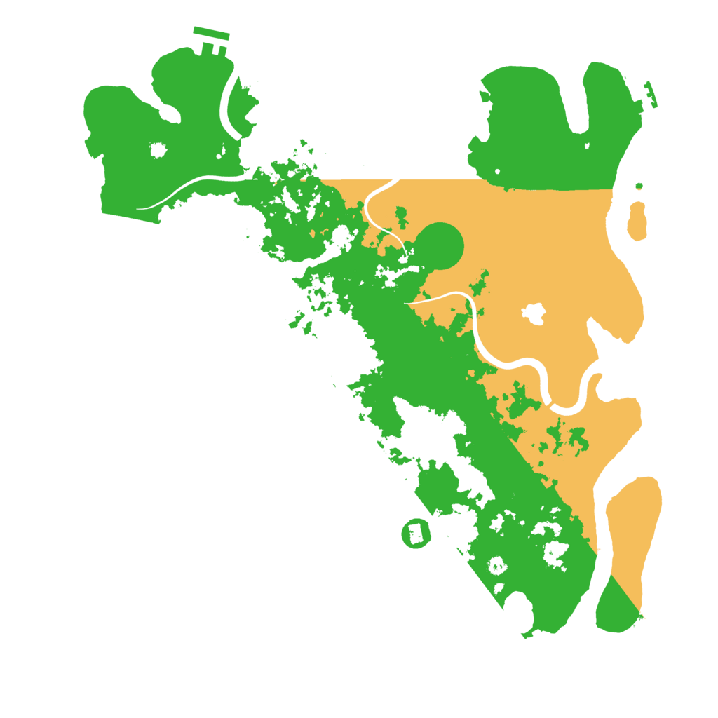 Biome Rust Map: Procedural Map, Size: 4000, Seed: 198212298