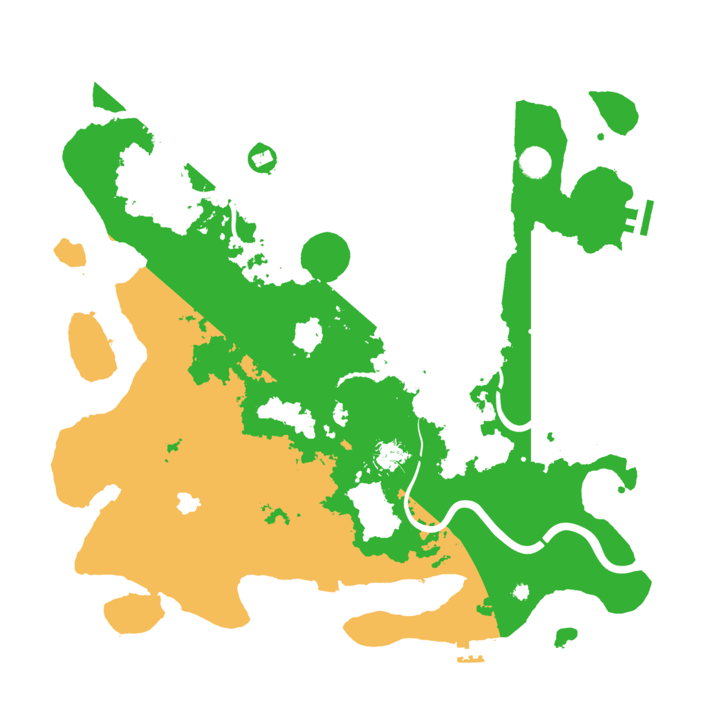 Biome Rust Map: Procedural Map, Size: 4000, Seed: 1068136714