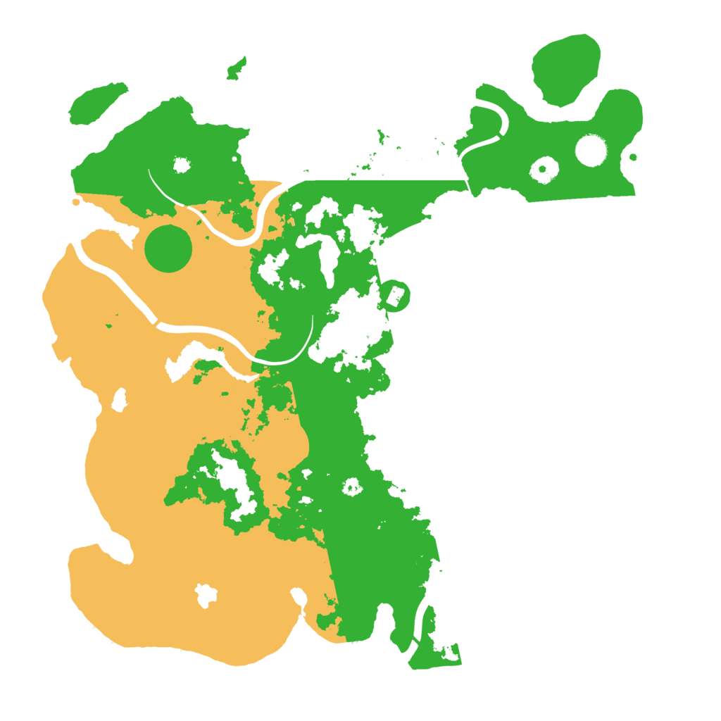 Biome Rust Map: Procedural Map, Size: 4000, Seed: 1216598991