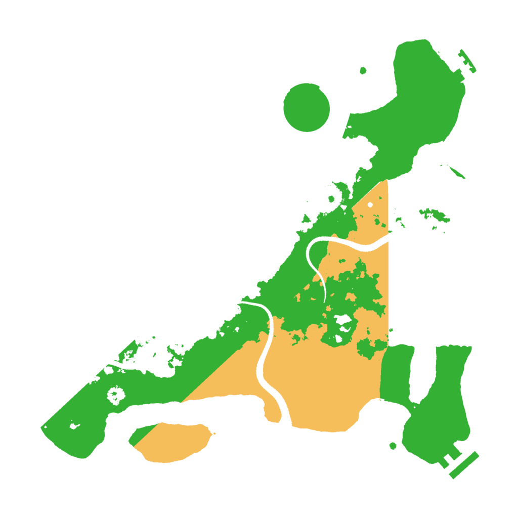 Biome Rust Map: Procedural Map, Size: 3000, Seed: 1503858822