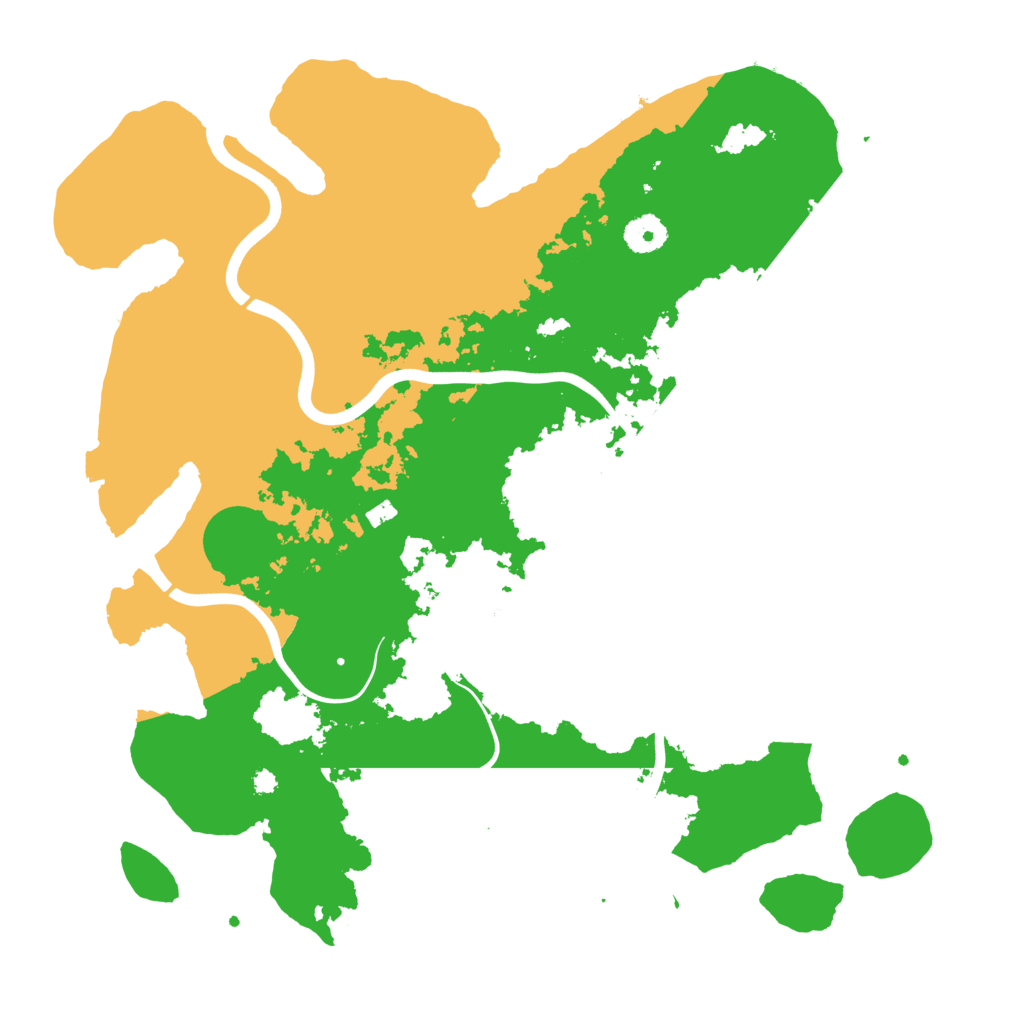 Biome Rust Map: Procedural Map, Size: 3850, Seed: 59