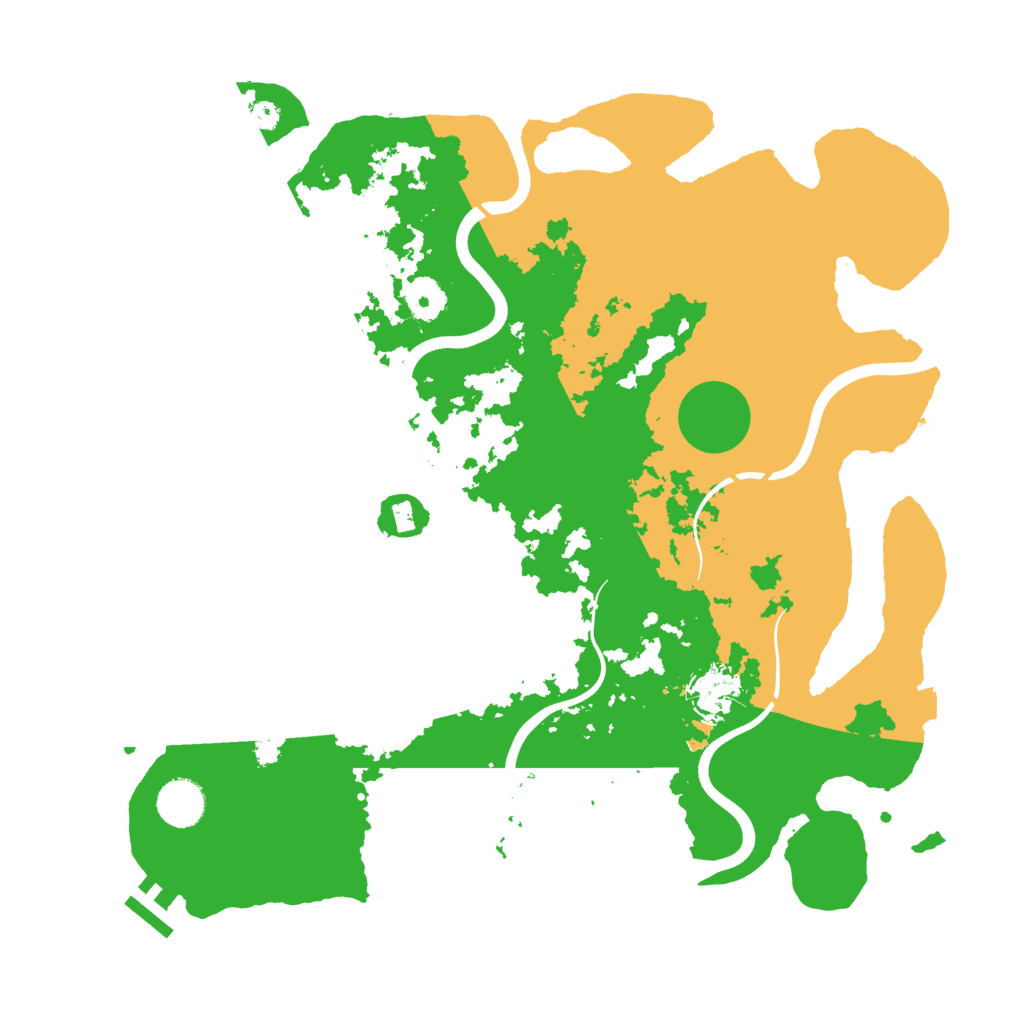 Biome Rust Map: Procedural Map, Size: 3750, Seed: 44800645