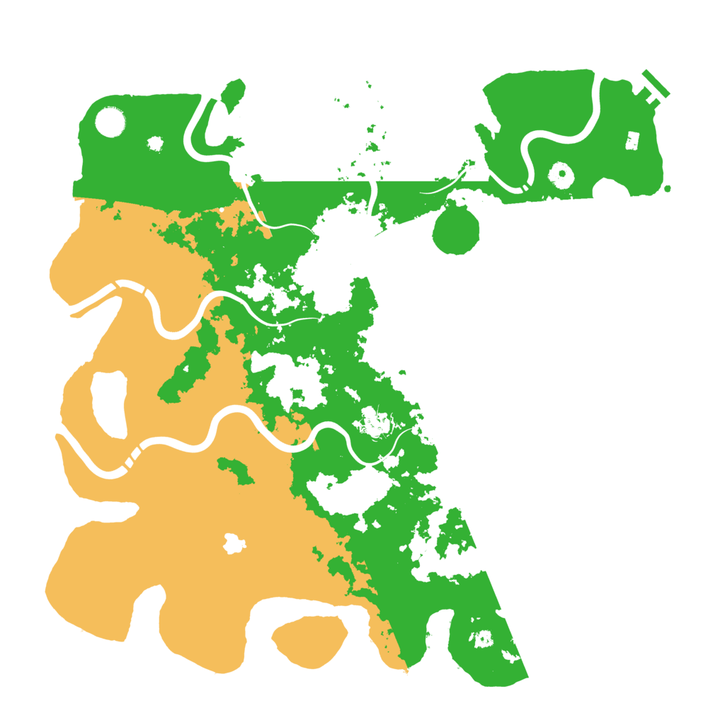 Biome Rust Map: Procedural Map, Size: 4250, Seed: 283526992