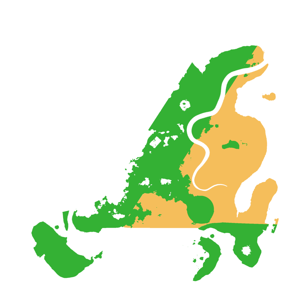 Biome Rust Map: Procedural Map, Size: 3000, Seed: 1885423731