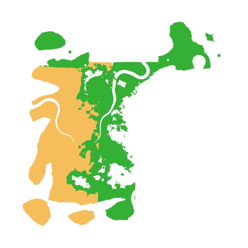 Biome Rust Map: Procedural Map, Size: 3300, Seed: 1948714181