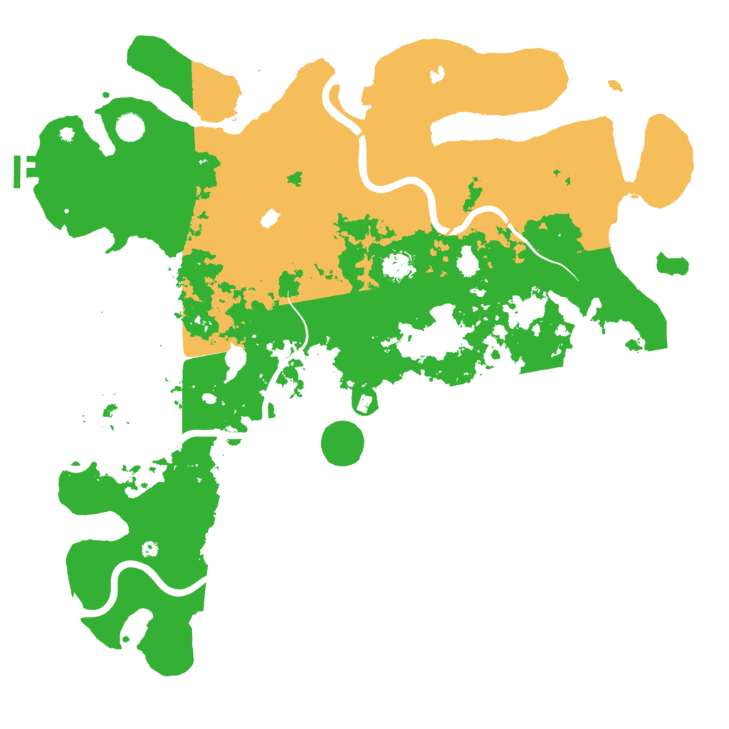 Biome Rust Map: Procedural Map, Size: 4500, Seed: 1844450674