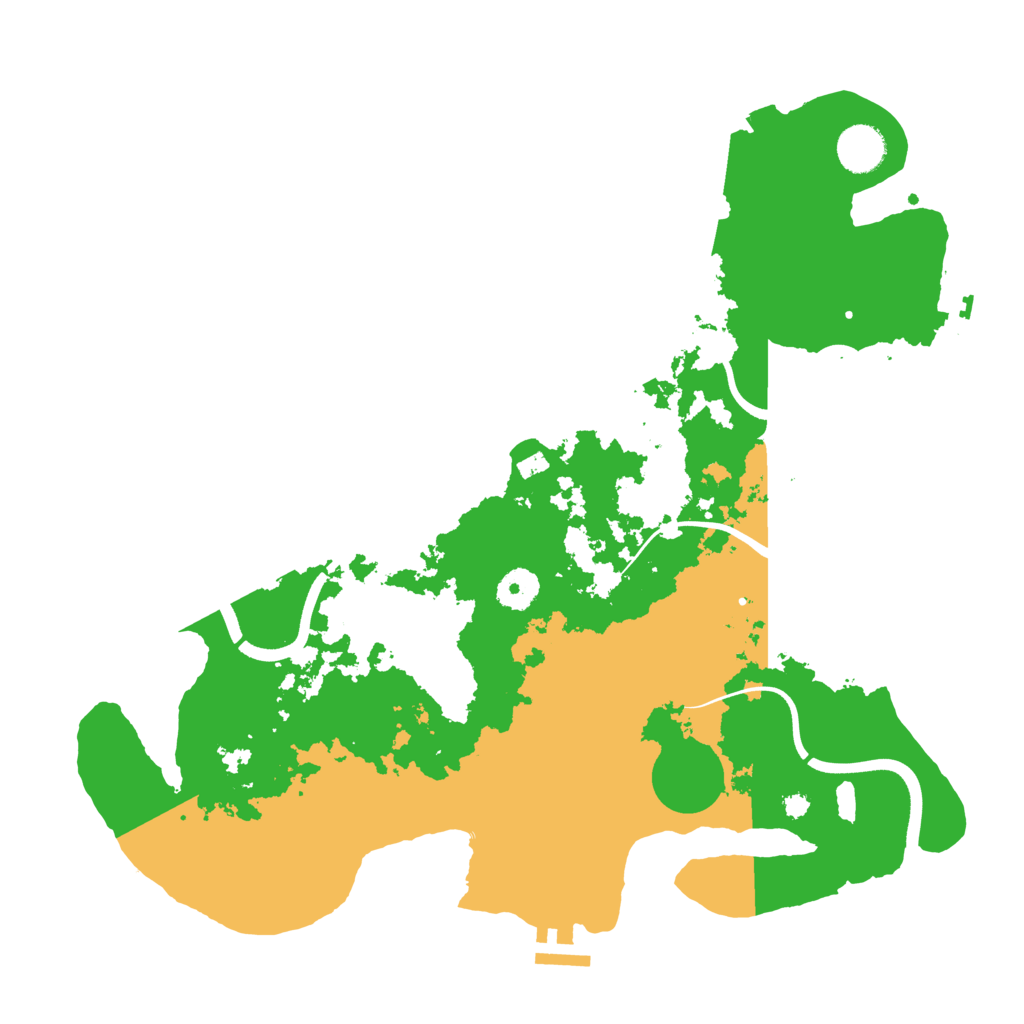 Biome Rust Map: Procedural Map, Size: 3750, Seed: 706982935