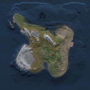 Thumbnail Rust Map: Procedural Map, Size: 2000, Seed: 1473248412, 5 Monuments