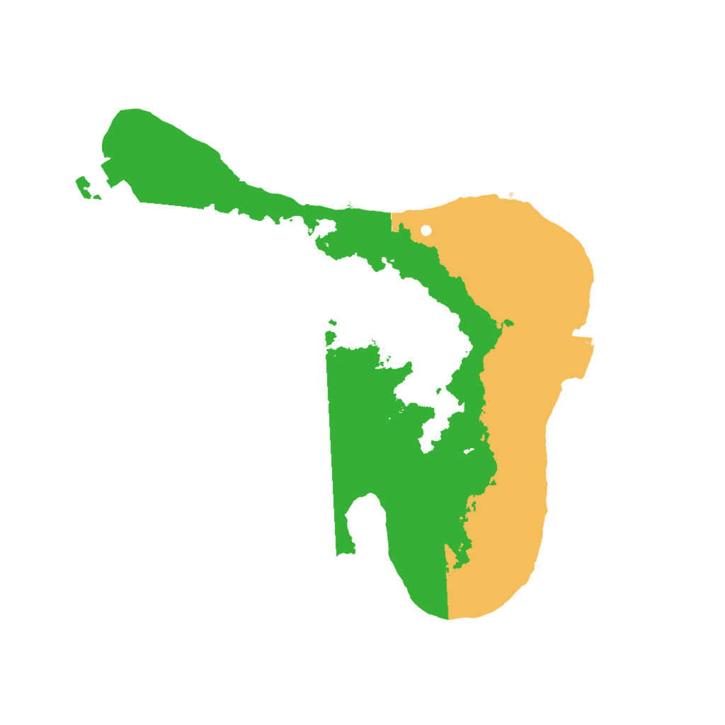 Biome Rust Map: Procedural Map, Size: 2000, Seed: 1473248412