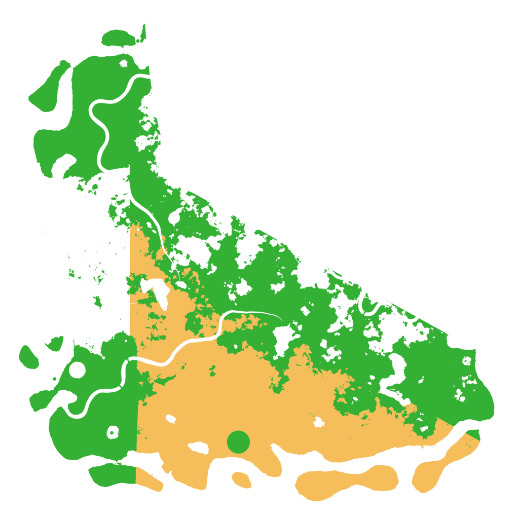 Biome Rust Map: Procedural Map, Size: 6000, Seed: 832903