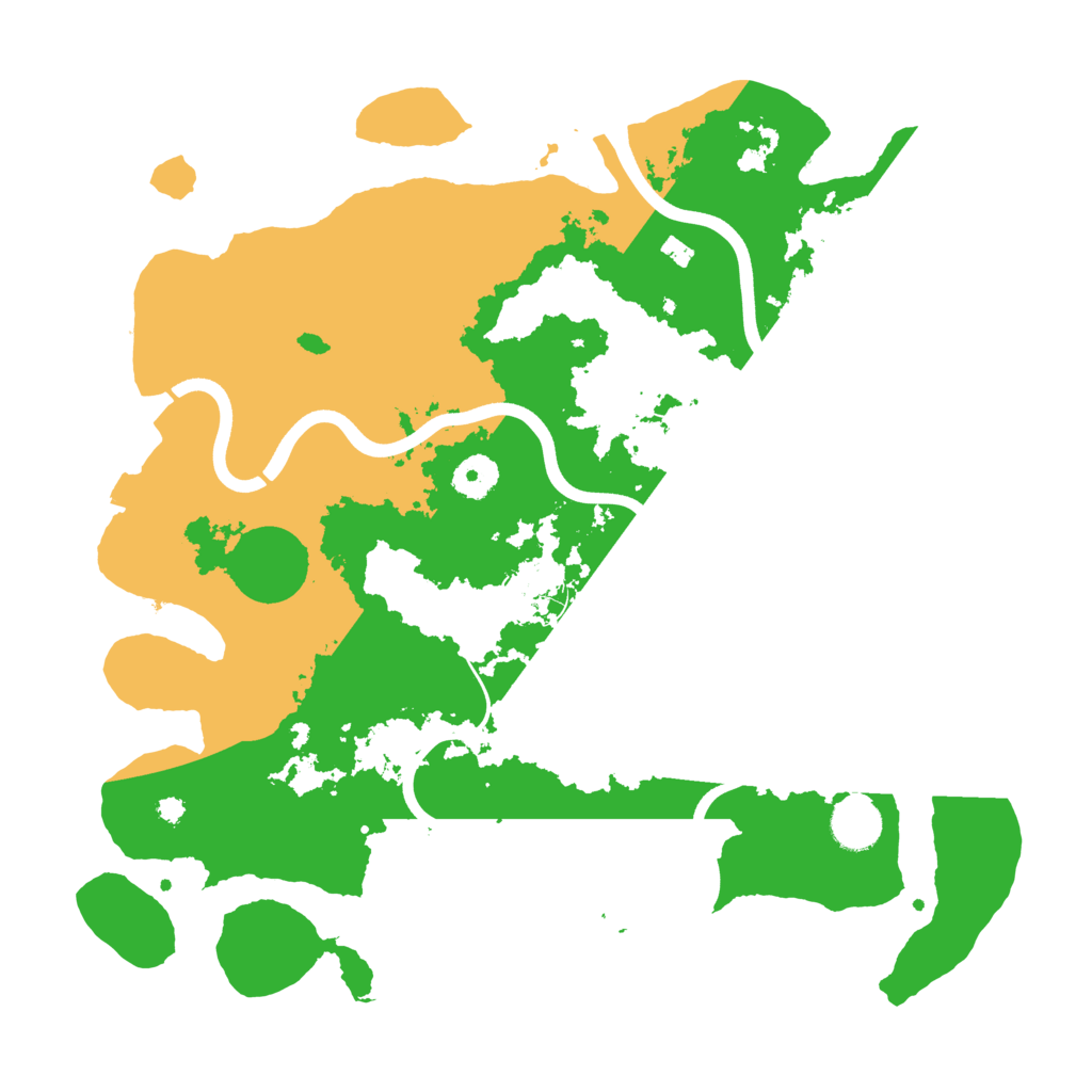 Biome Rust Map: Procedural Map, Size: 3750, Seed: 693607984