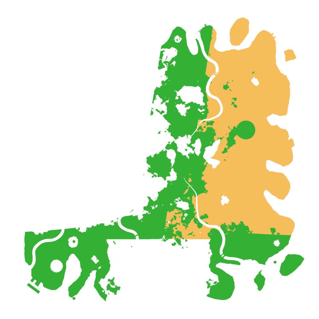 Biome Rust Map: Procedural Map, Size: 4500, Seed: 901570963