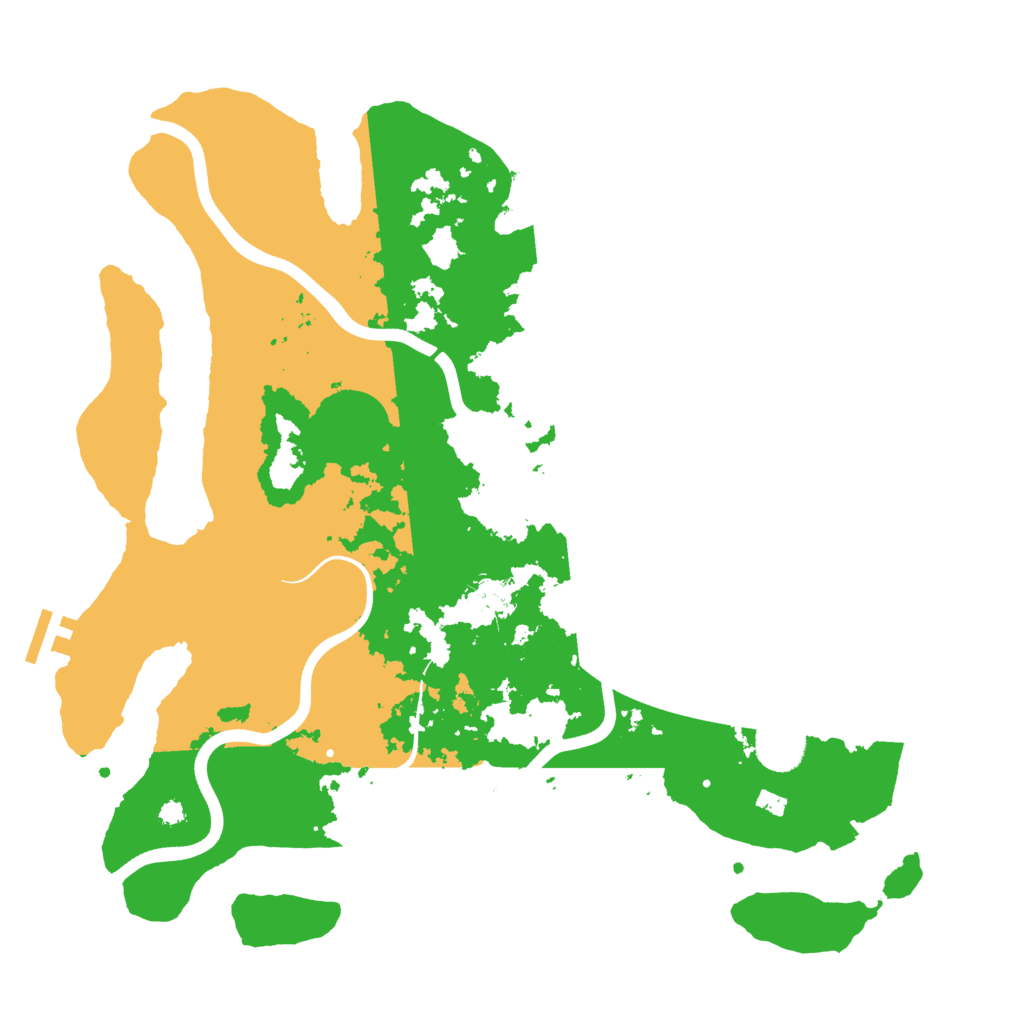 Biome Rust Map: Procedural Map, Size: 3750, Seed: 1777118431