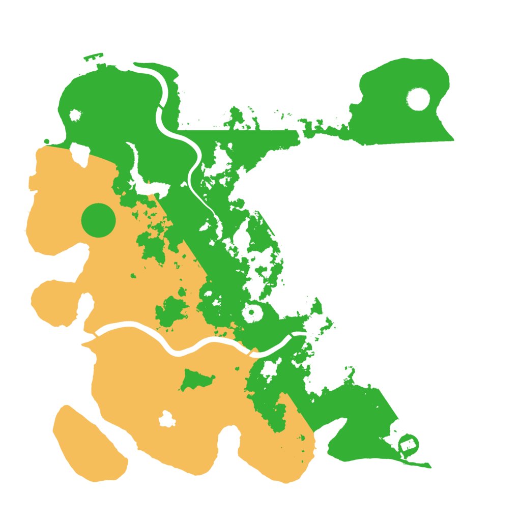 Biome Rust Map: Procedural Map, Size: 4000, Seed: 625612807