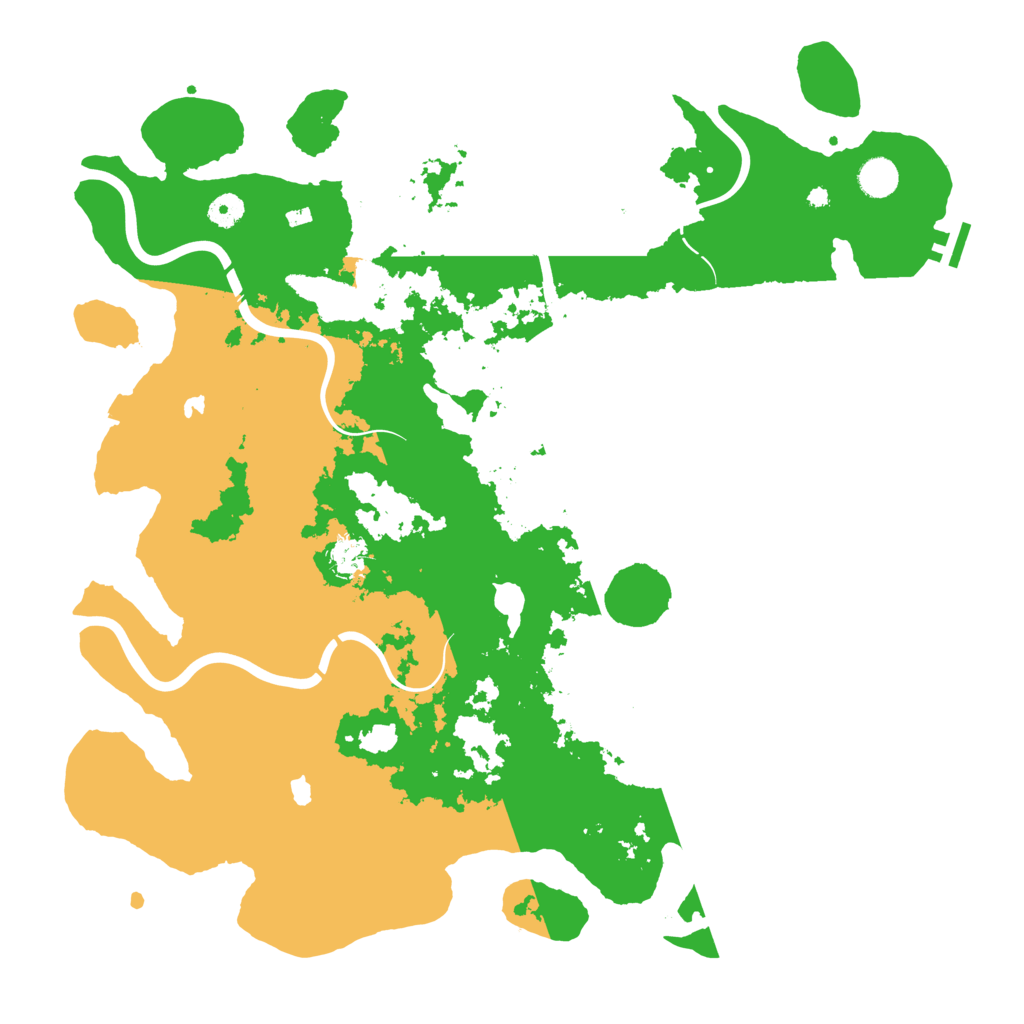 Biome Rust Map: Procedural Map, Size: 4500, Seed: 3652402