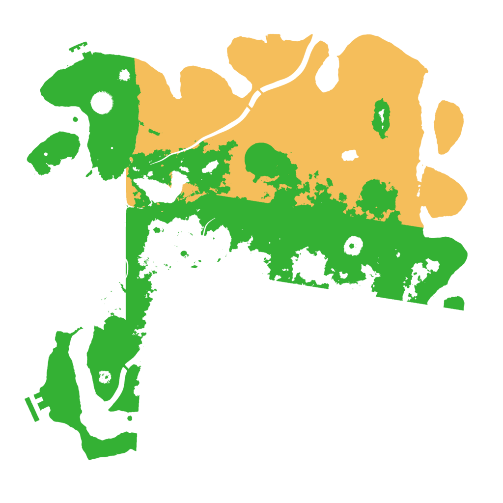 Biome Rust Map: Procedural Map, Size: 4000, Seed: 982231428
