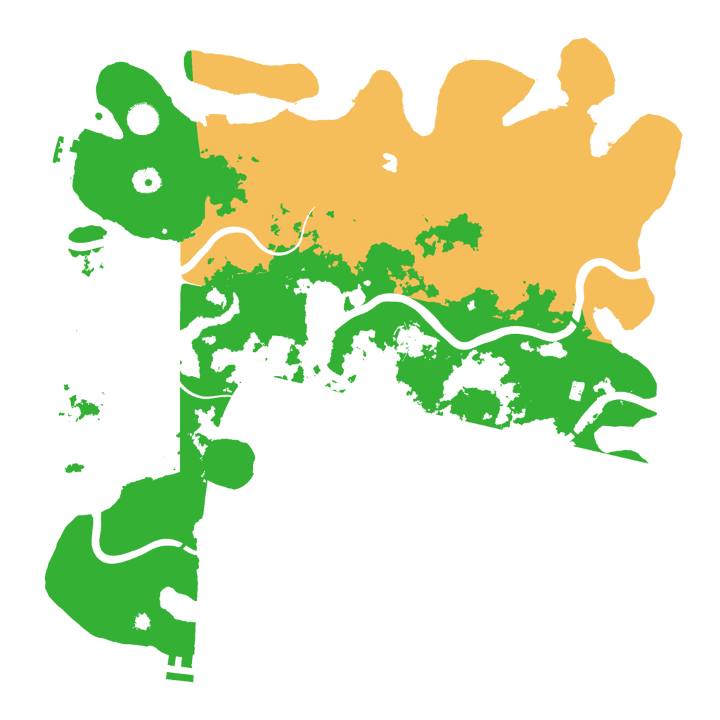 Biome Rust Map: Procedural Map, Size: 4000, Seed: 1078080657