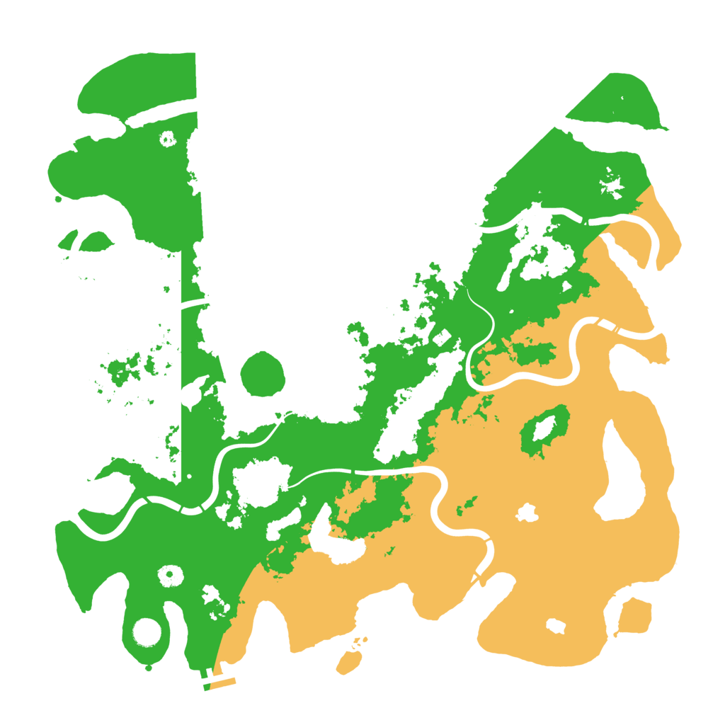 Biome Rust Map: Procedural Map, Size: 4500, Seed: 1444413731
